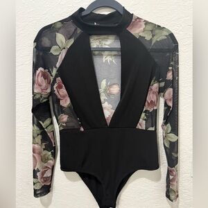 Discovery Black Mesh Top